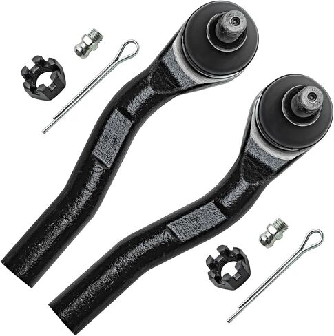 Detroit Axle - Front 6pc Suspension Kit for 12-16 Honda CR-V, 2 Lower Ball Joints 4 Tie Rod Ends 2012 2013 2014 2015 2016 Replacement in Saudi Arabia