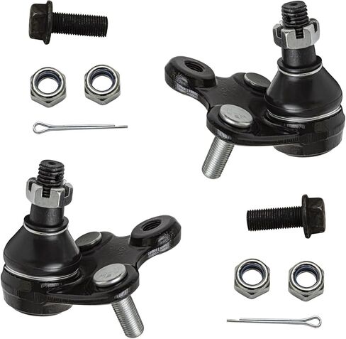 Detroit Axle - Front 6pc Suspension Kit for 12-16 Honda CR-V, 2 Lower Ball Joints 4 Tie Rod Ends 2012 2013 2014 2015 2016 Replacement in Saudi Arabia