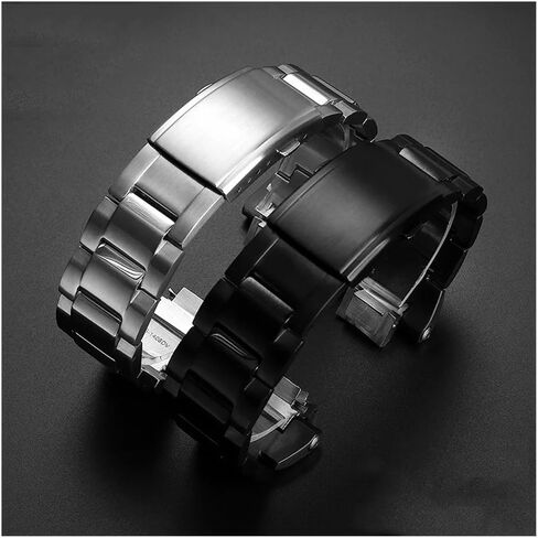 GST-B400 Convex solid stainless steel watch strap Fit for Casio watchband G-SHOCK GST-B400 men Metal modified Bracelet accessories(Silver) in Saudi Arabia