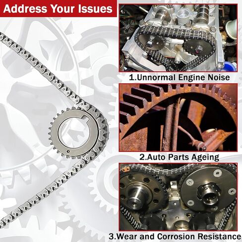 3.5 Timing Chain Kit with Water Pump Fits for Ford Explorer 13-17 Taurus 13-19 Flex 13-16,3.5L 3.7L V6,for Lincoln MKS MKX MKZ 01-06 3.5L 3.7L V6,Replace for BL3Z-6268-A AT4Z-6268-A in Saudi Arabia