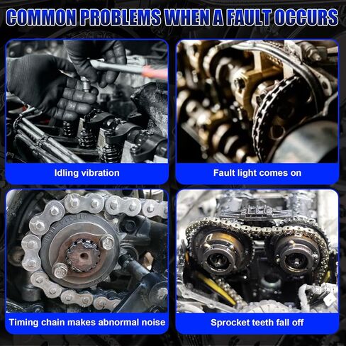 Engine Timing Intake & Exhaust Camshaft Sprocket Cam Phaser, For Chevy Trax Sonic Cruze Aveo Aveo5 Limited 1.6L/1.8L, Replace# 55568386, 55567048 in Kuwait