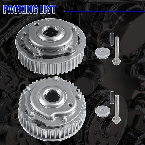 Engine Timing Intake & Exhaust Camshaft Sprocket Cam Phaser, For Chevy Trax Sonic Cruze Aveo Aveo5 Limited 1.6L/1.8L, Replace# 55568386, 55567048 in Kuwait