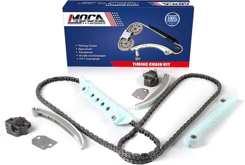 MOCA مجموعة أدوات سلسلة التوقيت ث/س التروس تناسب 2001-2002 لفورد E-150 Econoline 4.6L VIN W & 2001-2003 لفورد F-150 4.6L VIN W & 1999-2004 لفورد موستانج 4.6L VIN X in Saudi Arabia