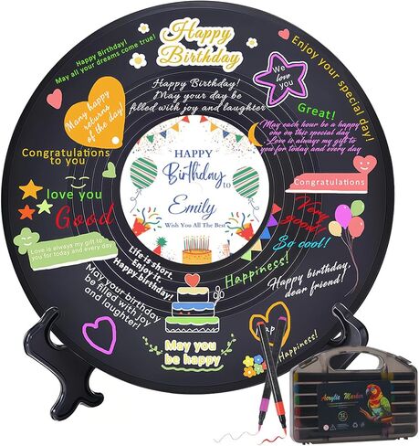 Maiiccan 2PCS الفينيل سجلات الضيوف كتاب لعيد ميلاد، زينة عيد ميلاد سعيد، تسجيل فريد في كتاب للحزب، حجم 11.6in، كتاب تسجيل عيد الميلاد السادس عشر للبنين والبنات (عيد ميلاد سعيد) in Kuwait