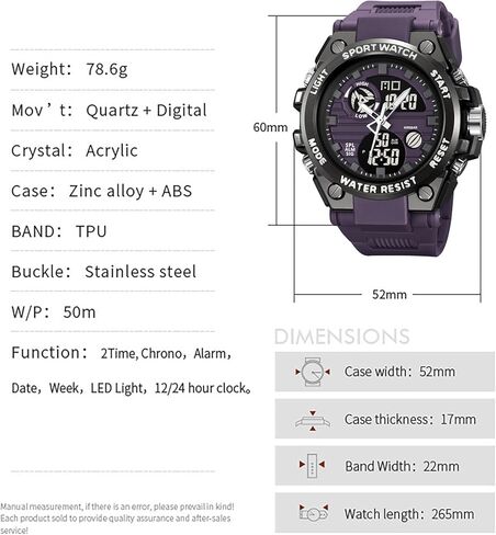 findtime Orange Men Watches Military Fashion Colorful Watch with Waterproof LED Backlight Alarm Stopwatch Features Analog Digital Electronic Quartz Sports Men's Wristwatch in Saudi Arabia