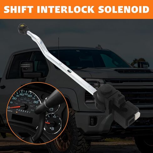 26060737 Shift Interlock Solenoid for Gmc K1500 K2500 K3500 Pickup Suburban Yukon Suburban Tahoe, Replace 924-975 in Kuwait