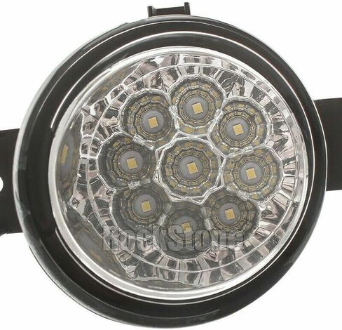 زوج من 9 مصابيح قيادة LED لمصابيح الضباب متوافقة مع Altima Sentra Rogue FIT OE 26155-89927، 26150-89927؛ NI2593117، NI2592117 in Kuwait
