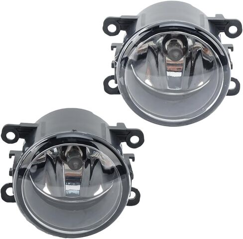 Halogen Pair Front Bumper Fog Light Lamp Bezel Cover Bracket Compatible With Nissan Frontier 2005-2019 Left & Right Side in Saudi Arabia