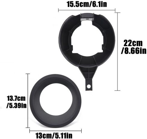 Halogen Pair Front Bumper Fog Light Lamp Bezel Cover Bracket Compatible With Nissan Frontier 2005-2019 Left & Right Side in Saudi Arabia