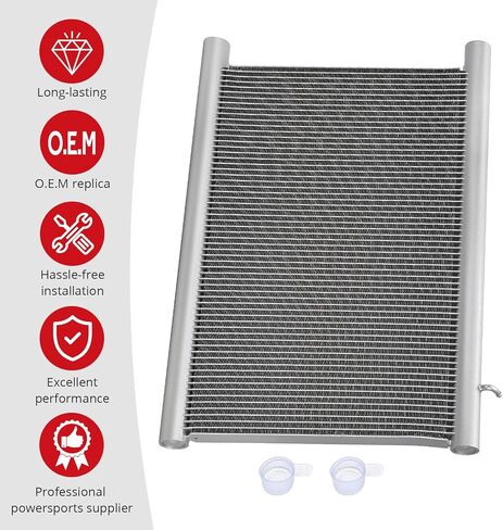 JAVIK Radiator For Polairs RZR 900 4 XP EPS 2011-2014 O.E.M# 1240552 in Saudi Arabia