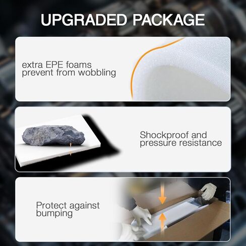 8N Radiator, Radiator Compatible with Ford 2N 9N Tractor 8N8005 86551430, 3 Row Core All Aluminum Radiator in Kuwait