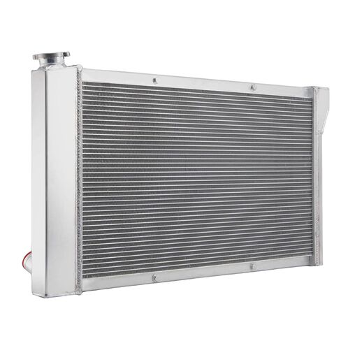 مروحة كفن مشعاع ألومنيوم 4 صف متوافقة مع Chevy 1967-1972 1968 1969 1970 1971C/K C10، C20 C30 K10 GMC C2500 5.0L 5.7L V6 V8 L6 Radiador 67 68 69 70 71 مشعات محرك بديلة للسيارات in Kuwait