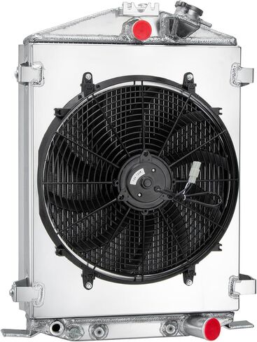 مشعاع ألومنيوم 4 صف لسيارة فورد موديل BB Base 3.3L l4 GAS موديل 1932 في مشعات 32 in Kuwait