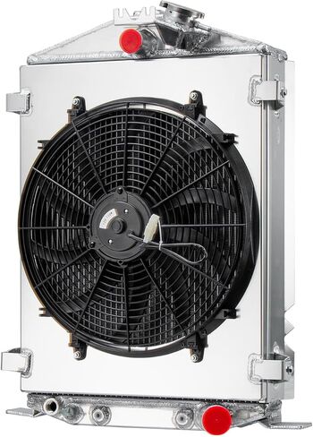 مشعاع ألومنيوم 4 صف لسيارة فورد موديل BB Base 3.3L l4 GAS موديل 1932 في مشعات 32 in Kuwait