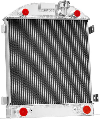 3 Row Aluminum Radiator Compatible with 1928-1929 Ford Model A Flathead Engine AT 1928 1929 28 29 in Kuwait