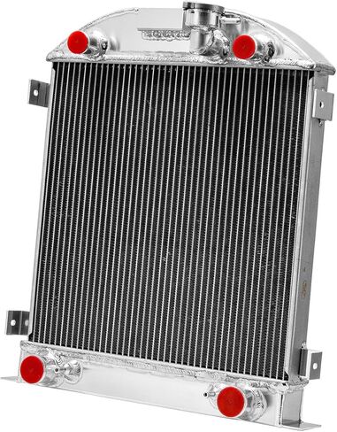 3 Row Aluminum Radiator Compatible with 1928-1929 Ford Model A Flathead Engine AT 1928 1929 28 29 in Kuwait