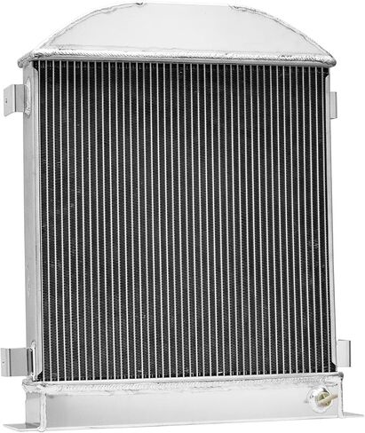 3 Row Aluminum Radiator Compatible with 1928-1929 Ford Model A Flathead Engine AT 1928 1929 28 29 in Kuwait