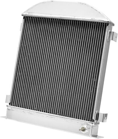 3 Row Aluminum Radiator Compatible with 1928-1929 Ford Model A Flathead Engine AT 1928 1929 28 29 in Kuwait