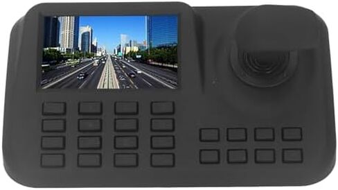 وحدة تحكم كاميرا PTZ مع شاشة عالية الدقة 5 بوصة ، عصا التحكم ثلاثية الأبعاد للتحكم في كاميرا IP ، بروتوكول الشبكة القياسي ، بسيط وبديهية (قابس أمريكي) in Kuwait