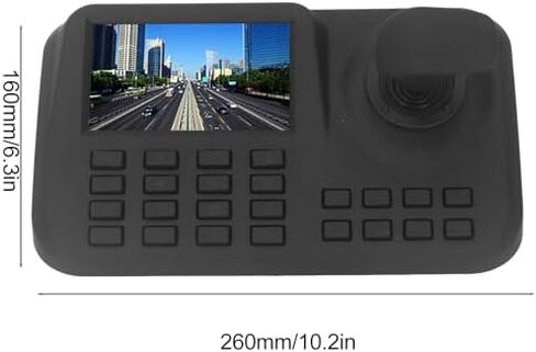 وحدة تحكم كاميرا PTZ مع شاشة عالية الدقة 5 بوصة ، عصا التحكم ثلاثية الأبعاد للتحكم في كاميرا IP ، بروتوكول الشبكة القياسي ، بسيط وبديهية (قابس أمريكي) in Kuwait