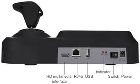 وحدة تحكم كاميرا PTZ مع شاشة عالية الدقة 5 بوصة ، عصا التحكم ثلاثية الأبعاد للتحكم في كاميرا IP ، بروتوكول الشبكة القياسي ، بسيط وبديهية (قابس أمريكي) in Kuwait