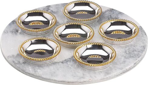 Reed & Barton Roseland Judaica Decorative Tabletop Collection – Seder Plate in Kuwait