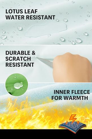 3-in-1 Ski Jacket Waterproof Windproof Winter Coat Hooded Snow Jacket with Warm Fleece Liner in Saudi Arabia