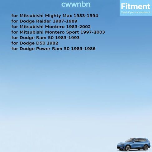 الجبهة لدودج D50 باور رايدر رام 50 1982 1983 1984-1993 لميتسوبيشي مايتي ماكس 1983-1994 استبدال MD703743، 43156-44000، 43156-4B000 نقل حالة إخراج رمح الختم 1X in Saudi Arabia
