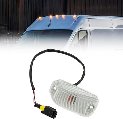 926-109 مصباح تحديد السقف الأمامي لـ 2014-2024 Ram ProMaster 1500 2500 3500 3.0L 3.6L يستبدل # 68232473AA 68232473AB 68232473AE in Saudi Arabia