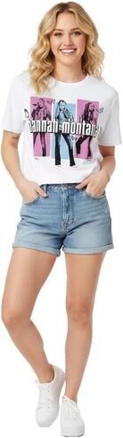 Disney Hannah Montana Miley Cyrus Vintage Style Butterfly Adult T-Shirt in Saudi Arabia