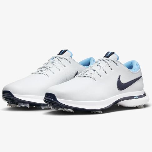 حذاء الجولف Nike Air Zoom Victory Tour 3 للرجال (DV6798-002، بلاتيني نقي/أبيض/أزرق مائي/سبج) مقاس 6.5 in Saudi Arabia