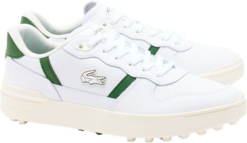 حذاء جولف جلدي للرجال من Lacoste على شكل حرف T in Saudi Arabia
