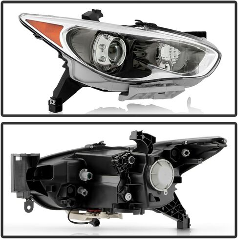 ACANII - لـ [HID/Xenon Model Only] 2013 2014 2015 Infiniti JX35 | QX60 مصباح أمامي لجهاز العرض للمصابيح الأمامية من جانب الركاب الأيمن in Saudi Arabia
