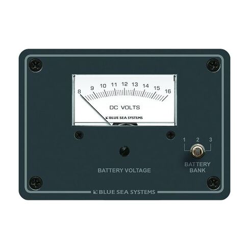 Blue Sea Systems Mounting Panel w/DC Voltmeter (8003) in Saudi Arabia