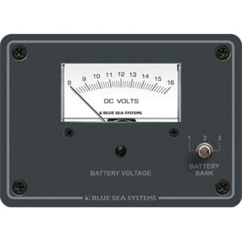 Blue Sea Systems Mounting Panel w/DC Voltmeter (8003) in Saudi Arabia