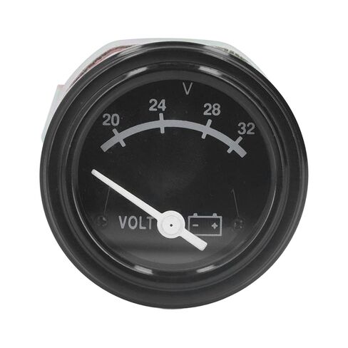 Generator Voltmeter Waterproof Dustproof 20 32V High Accuracy 52mm Voltage Gauge for Cummins Generators in Kuwait