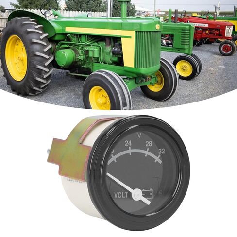 Generator Voltmeter Waterproof Dustproof 20 32V High Accuracy 52mm Voltage Gauge for Cummins Generators in Kuwait