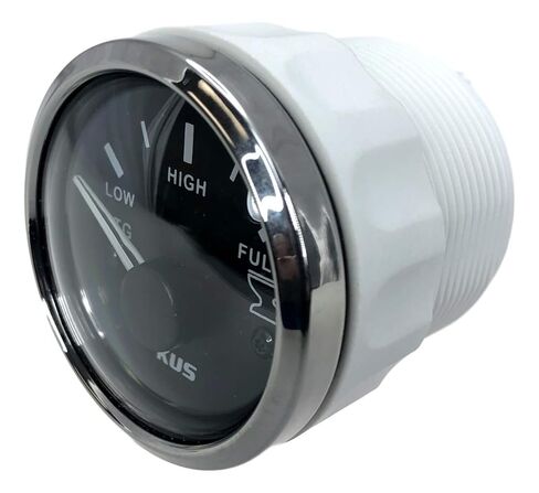 Kus Pactrade Marine Boat Holding Tank Lvl Gauge Meter 2" IP67 Backlight 0-190ohm in Saudi Arabia
