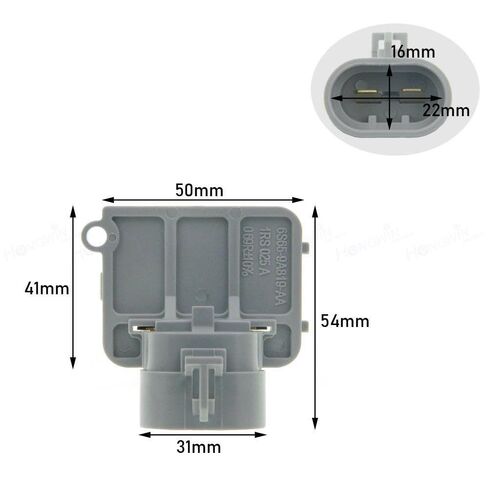 6S65-9A819-AA 6S659A819AA Heater Blower Resistor/Fit for Ecosport 2003+ /Fit for Fiesta 2004+ /Fit for 2S659A819BB 2S65-9A819-BB in Saudi Arabia