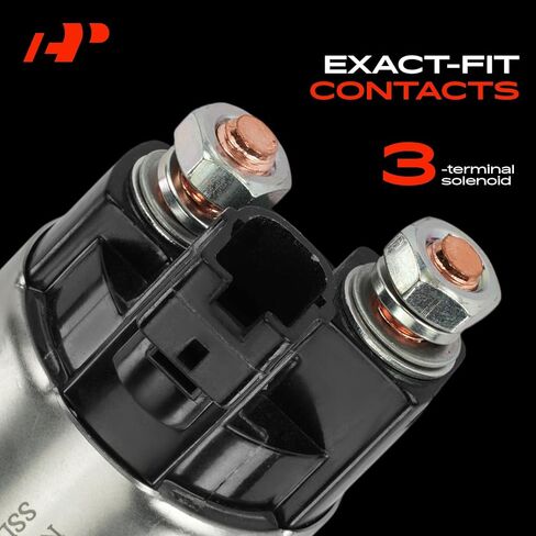 ملف لولبي A-Premium Starter متوافق مع موديلات Toyota وScion وPontiac - Corolla Matrix 2003-2008، Yaris 2006-2018، xB xA 2004-2006، Echo 2003-2005، Vibe 2003-2008 - 12V in Saudi Arabia