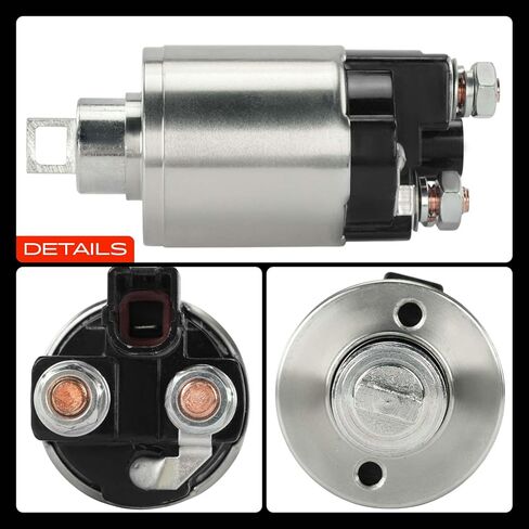 ملف لولبي A-Premium Starter متوافق مع موديلات Toyota وScion وPontiac - Corolla Matrix 2003-2008، Yaris 2006-2018، xB xA 2004-2006، Echo 2003-2005، Vibe 2003-2008 - 12V in Saudi Arabia