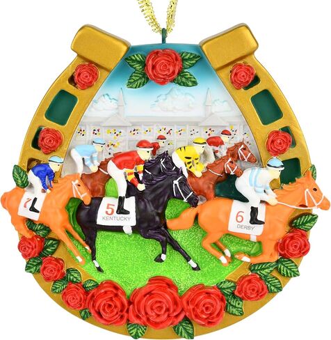 Tree Buddees x Kentucky Derby Official Limited Edition Christmas Ornament - Churchill Downs Horse Racing Collectible (Derby Horse) in Saudi Arabia