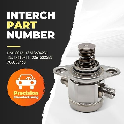 13517610761 High Pressure Fuel Pump Compatible with 335i 435i 535i 640i GT M235i 650i M235i xDrive 135i M2 ActiveHybrid 3 5 7 X1 X3 X4 X5 X6 2011-2019 3.0L 4.4L Replace HM10015 (Premium Version) in Saudi Arabia