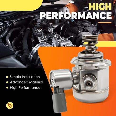 13517610761 High Pressure Fuel Pump Compatible with 335i 435i 535i 640i GT M235i 650i M235i xDrive 135i M2 ActiveHybrid 3 5 7 X1 X3 X4 X5 X6 2011-2019 3.0L 4.4L Replace HM10015 (Premium Version) in Saudi Arabia