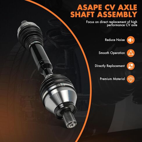 ASAPE Front Left CV Axle Drive Shaft Assembly Replacement 2015 for Volvo XC60 2.0L 2015 for Volvo XC60 2.5L 2010-2015 for Volvo XC60 3.0L 2010-2015 for Volvo XC60 3.2L 66-9682 in Saudi Arabia