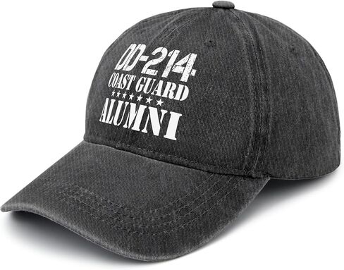 dd-214 Coast Guard Alumni caps Women’s hat Mens Golf hat Gifts for Him Cycling Caps in Saudi Arabia