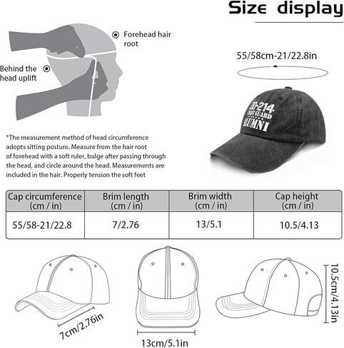 dd-214 Coast Guard Alumni caps Women’s hat Mens Golf hat Gifts for Him Cycling Caps in Saudi Arabia