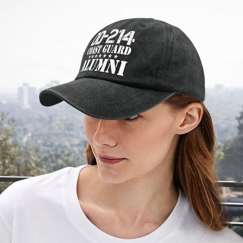 dd-214 Coast Guard Alumni caps Women’s hat Mens Golf hat Gifts for Him Cycling Caps in Saudi Arabia