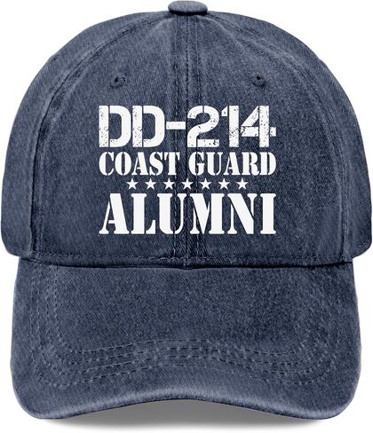 dd-214 Coast Guard Alumni caps Women’s hat Mens Golf hat Gifts for Him Cycling Caps in Saudi Arabia