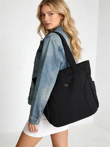 حقائب يد كبيرة من مايتوبيا للنساء، حقيبة كتف من النايلون مع سحاب، حقيبة بمقبض علوي وحقائب يومية in Kuwait